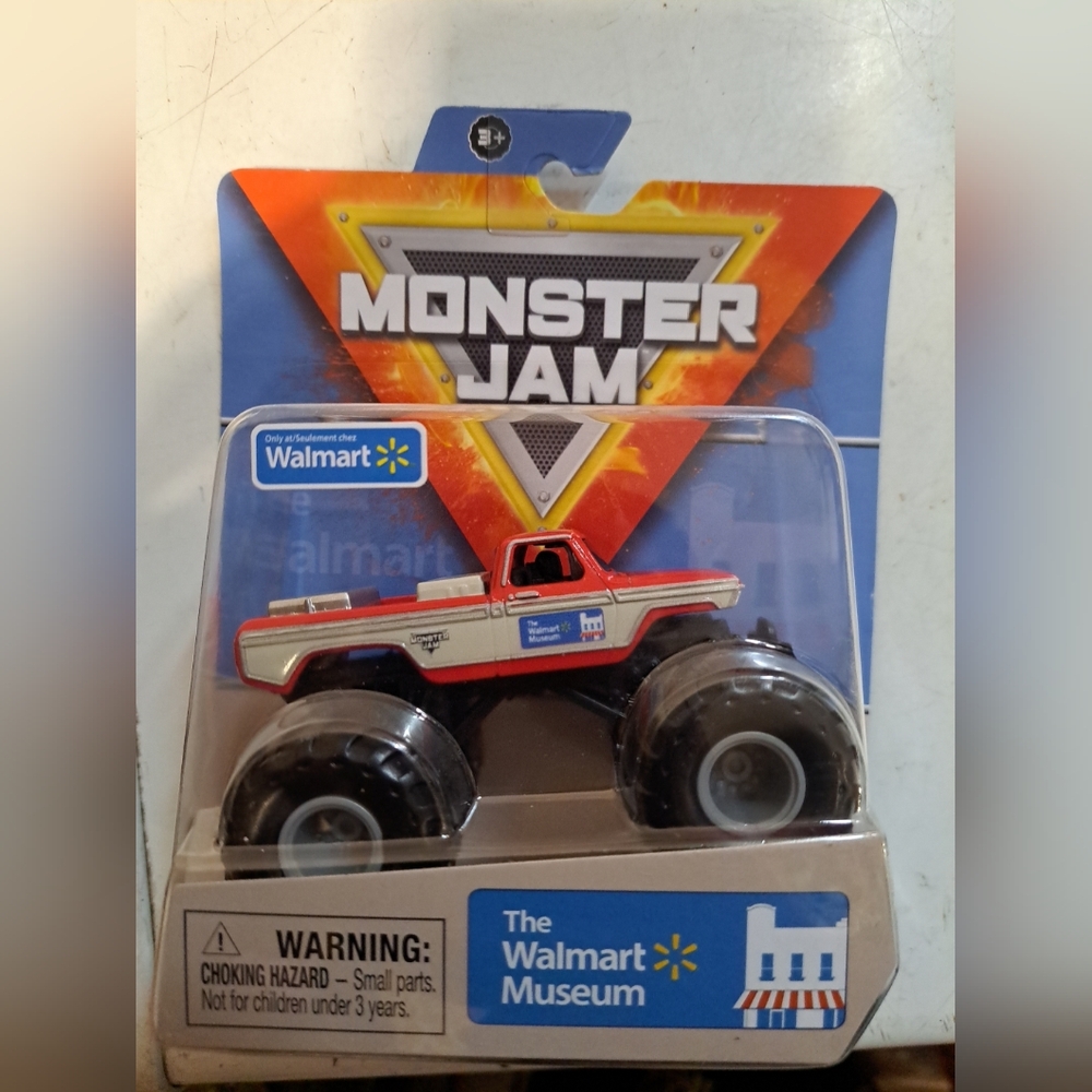 Brand New Monster Jam Walmart Exclusive The Walmart Museum Toy Truck